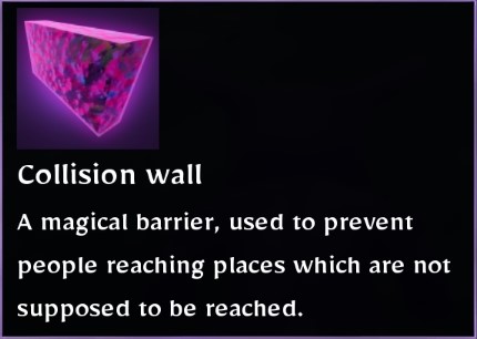 Collision wall