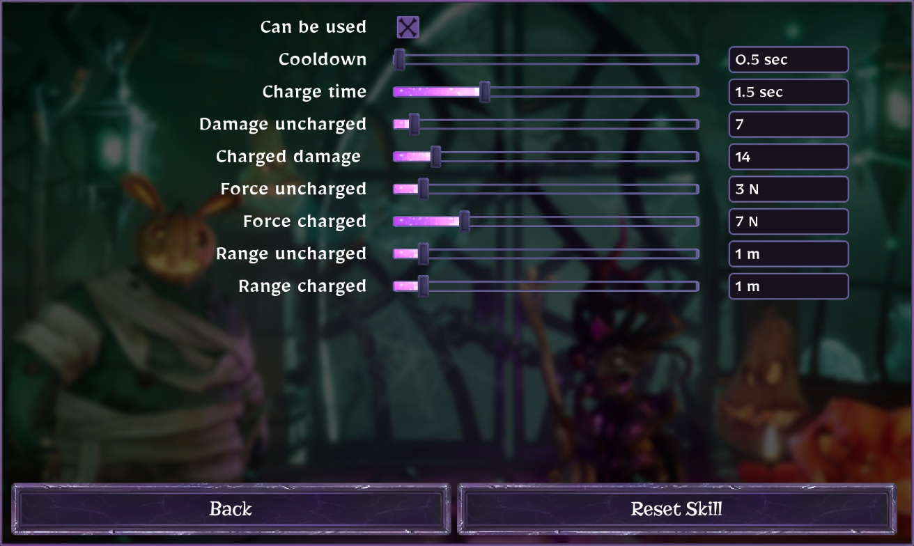Configure Hunter Melee
