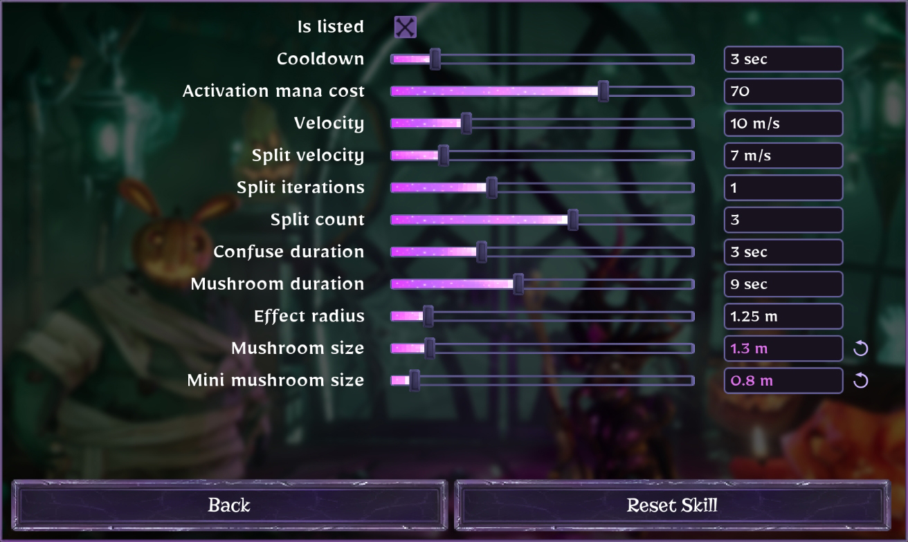 Configure Mushroom