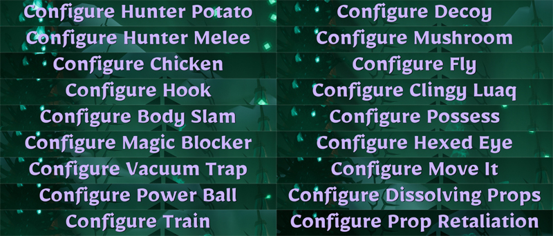 Configure SkillName