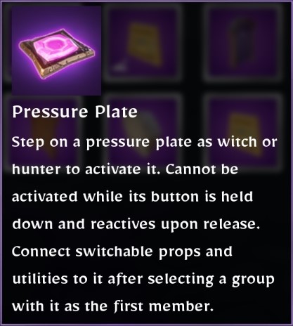 Pressure Plate