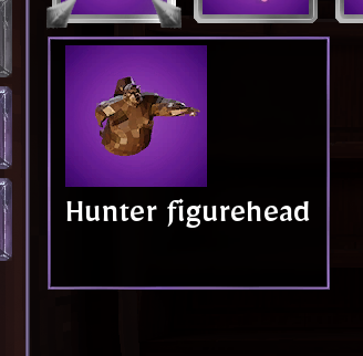 Hunter figurehead