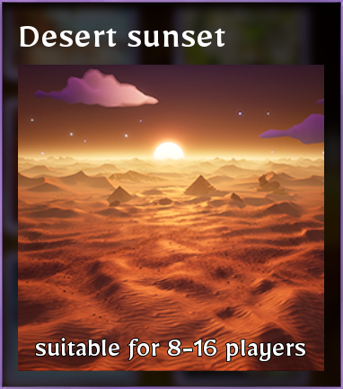 Desert sunset