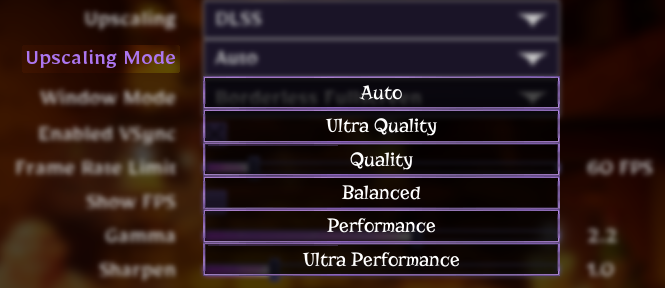 UpscalingMode